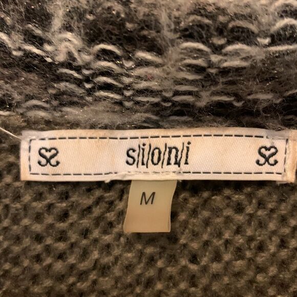 sioni - Wool Blend Button Front Cardigan​​ - Picture 3 of 4